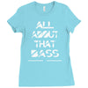 all about that bass Ladies Fitted T-Shirt
