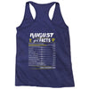 August Girl Facts Virgo Racerback Tank