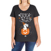 trick or treat Ladies Curvy T-Shirt