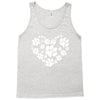 cat love paw Tank Top