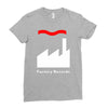factory records   retro record label   mens music Ladies Fitted T-Shirt