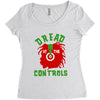 dread at the controls Women's Triblend Scoop T-shirt