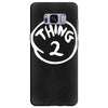 thing 1 and thing 2 red dr suess cat in a hat fancy fun Samsung Galaxy S8 Plus