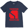 Thompson High School Wrestling (Vision Quest) V-Neck Tee