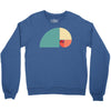 fibonacci golden ratio colorful Crewneck Sweatshirt