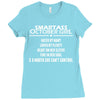 Smartass October Girl Ladies Fitted T-Shirt