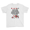 mama bear message Youth Tee