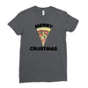 merry crustmas Ladies Fitted T-Shirt