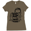 photos please Ladies Fitted T-Shirt