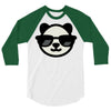 cool panda 3/4 Sleeve Shirt