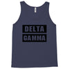 Delta Gamma Black Tank Top