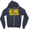 gone squatchin Zipper Hoodie