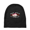 October Peeking Out Baby Girl Baby Beanies