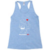 pregnant rex Racerback Tank