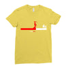 line Ladies Fitted T-Shirt