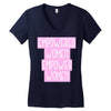 empowered women 2 Women's V-Neck T-Shirt