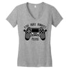 five more minutes Women's V-Neck T-Shirt