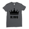King Ladies Fitted T-Shirt