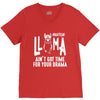 nurse lama V-Neck Tee
