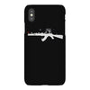 banksy style ak47 art   funny iPhoneX Case