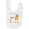 bill hicks Baby Bibs
