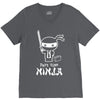 part time ninja V-Neck Tee