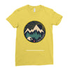 I Hate People Camping Lovers Ladies Fitted T-Shirt