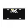 old skool License Plate