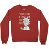 not for smart people Crewneck Sweatshirt