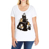 king of kittens Ladies Curvy T-Shirt