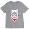 Siberian Husky V-Neck Tee