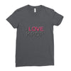 love pop Ladies Fitted T-Shirt