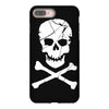 skull and crossbones pirate neon iPhone 8 Plus