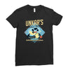 unkar's ration packs Ladies Fitted T-Shirt