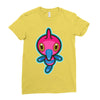 dubious disc Ladies Fitted T-Shirt