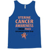 wear peach for uterine cancer Tank Top