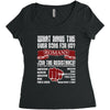 what have the ever done for us? Women's Triblend Scoop T-shirt