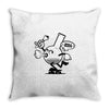 wake &amp; sake Throw Pillow