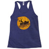 down rowdy the dog Racerback Tank