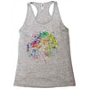 rainbow root Racerback Tank
