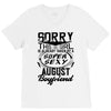 This Girl Is Taken By A Super Sexy August Boyfriend V-Neck Tee