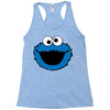 Cookie Monster Face Racerback Tank