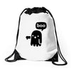 Ghost Of Disapproval Drawstring Bags