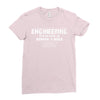 engineering it's as easy as riding a bike Ladies Fitted T-Shirt