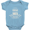 premium vintage 1973 classic perfectly aged limited edition Baby Bodysuit