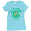 turtle power company Ladies Fitted T-Shirt
