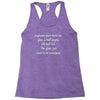 funny engineer geek quote Racerback Tank