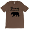 Daddy Bear - Baby Bear Custom Name T-Shirt