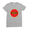 red fire Ladies Fitted T-Shirt