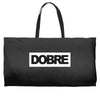 Dobre Black/White Weekender Totes
